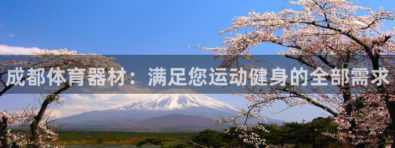 耀世娱乐网站下载：成都体育器材：满足您运动健身的全部