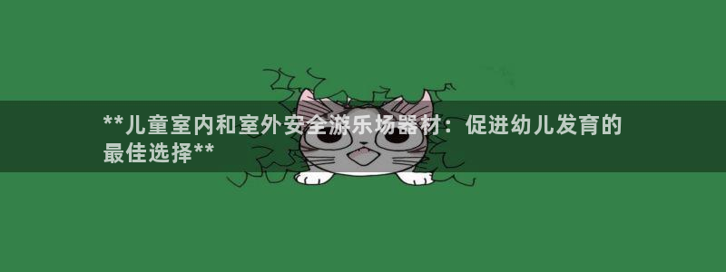 耀世盛启什么意思：**儿童室内和室外安全游乐场器材：