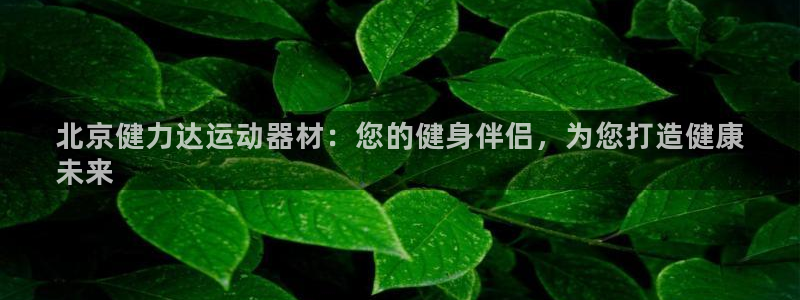 耀世平台间7O777：北京健力达运动器材：您的健身伴