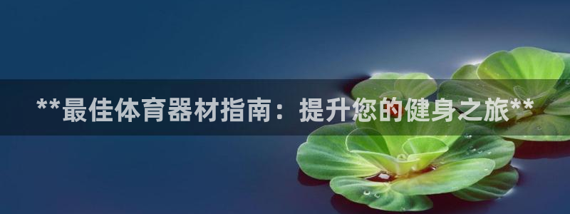 耀世盛典官网入口：**最佳体育器材指南：提升您的健身