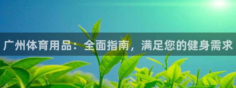 耀世平台开户流程：广州体育用品：全面指南，满足您的健