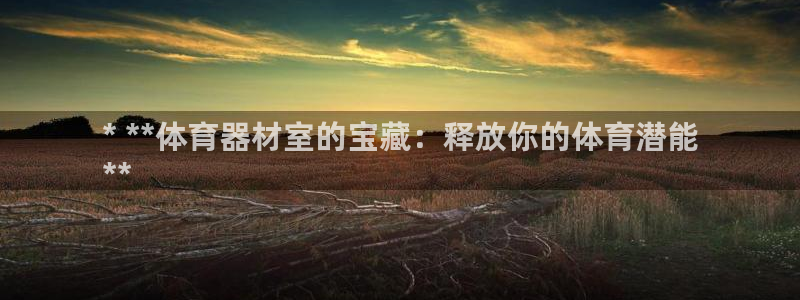 耀世平台先 585341 耀世：* **体育器材室的