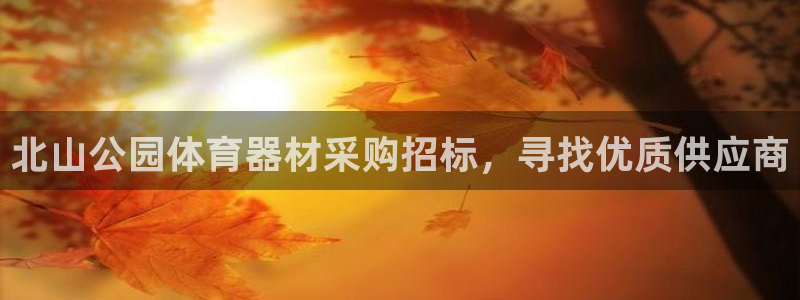 耀世平台注册步骤：北山公园体育器材采购招标，寻找优质