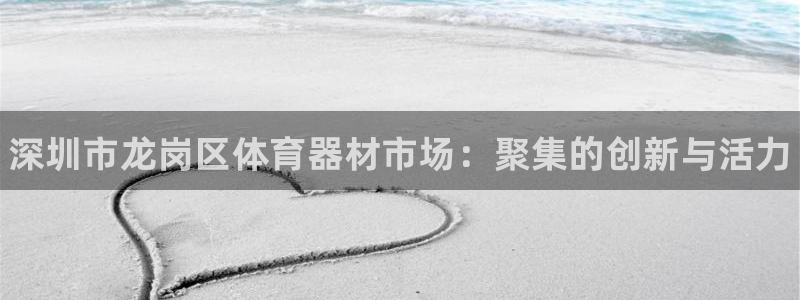耀世平台会员中心怎么进：深圳市龙岗区体育器材市场：聚集的创新